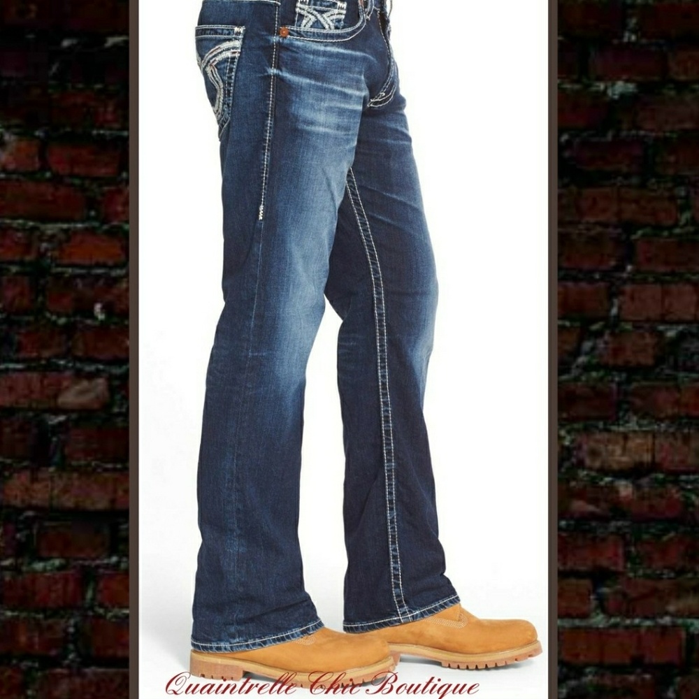 34 x 32 LEFT BIG STAR PIONEER BOOTCUT JEAN - Picture 2 of 4